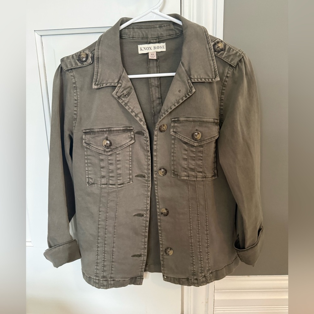 Army Green Spring Jacket